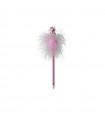 Katz Pink Ballet Shoes Fluffy Pen