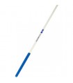 Pastorelli Ribbon Stick 59,50cm WHITE With LIGHT BLUE Grip