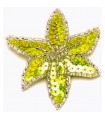 Pastorelli Flower Shaped Hair Clip YELLOW-SILVER