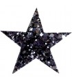 Pastorelli Starlight Coarse Grained Glitter Hairclip BLACK