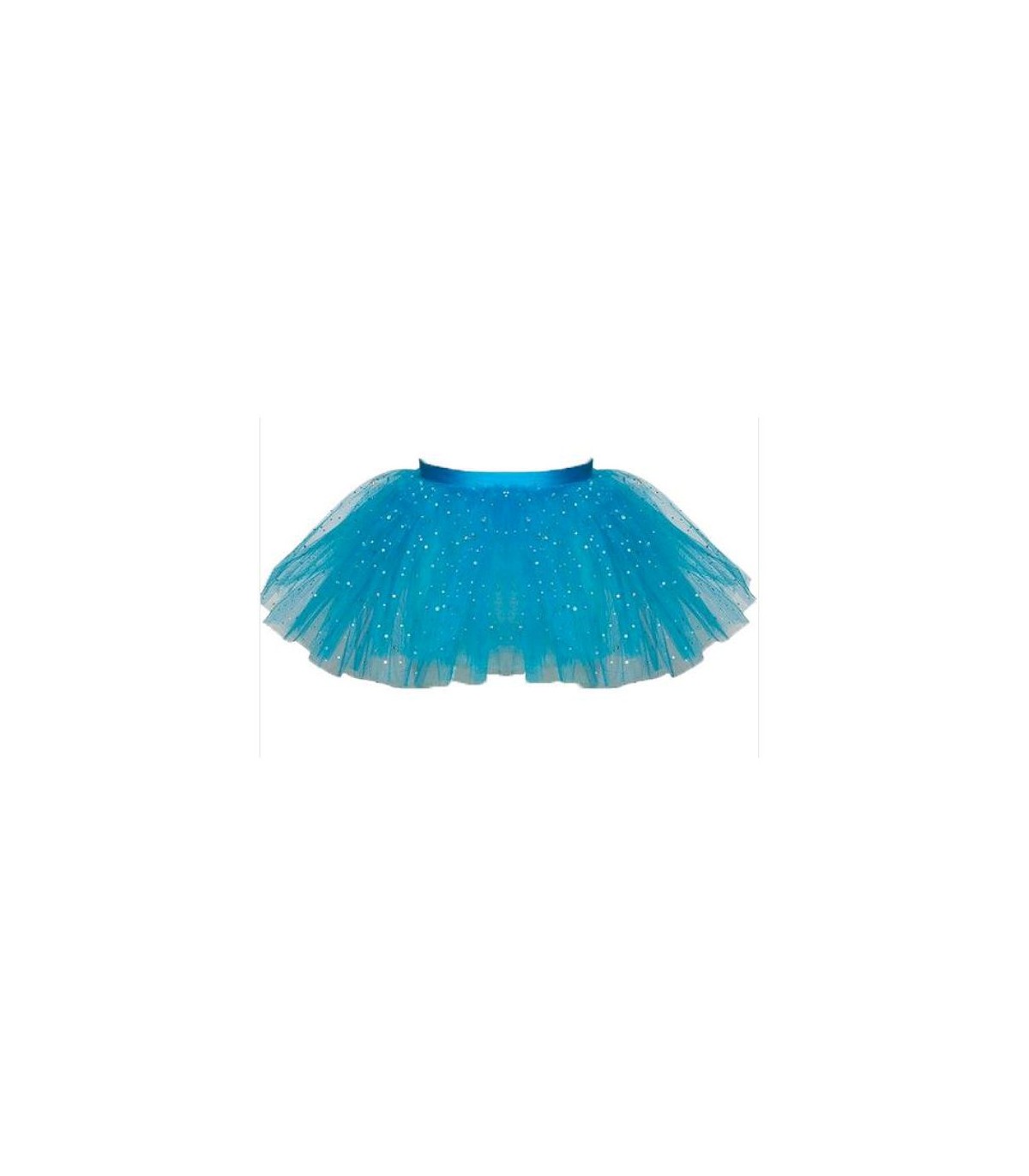 Turquoise Blue Sparkly Tutu With Silver Sequins Dance Ballet Costume Tutu Katz