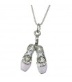 Girardi Necklace With Ballet Shoes With Strass