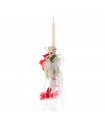 Easter Candle BALLERINA, LACE & FLOWERS