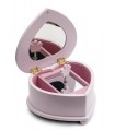 Katz Pink Ballerina Small Wooden Heart Box