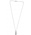 Girardi Rhinestone Whistle Chain Choker Necklace