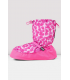 Adult Confetti Hearts Print Warm Up Booties