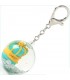 Chacott Mini Ball Keychain col.031 AQUA GREEN